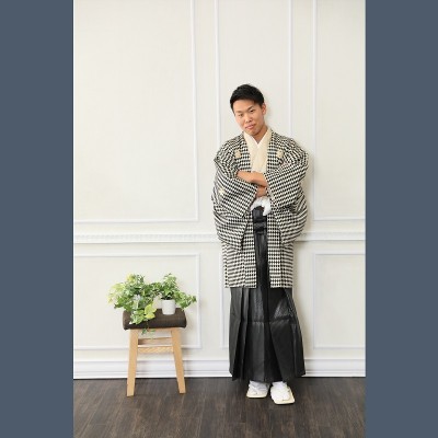【三島市で袴】男性用袴とスーツで二十歳の思い出を撮影♪