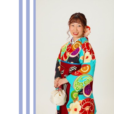 【静岡市で袴レンタル】とっても映えるお着物で袴の撮影しました☆