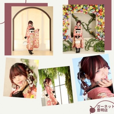 【成人】アレンジ上手なお嬢様！こだわりの振袖コーデ【豊明市】