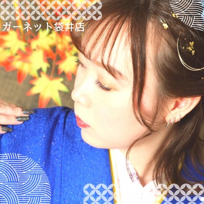 掛川市の皆様へ、成人式振袖レンタルはガーネットで！鮮やか綺麗な青色も☆