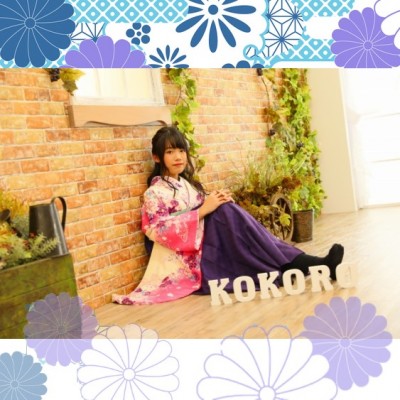 【卒業式】大好きな色の着物+袴で前撮り！