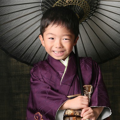 七五三のお祝いで袴を着て男の子が撮影してくれました！【袋井市】