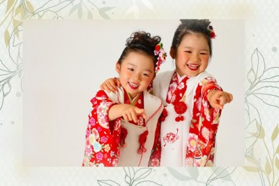 【静岡で七五三★】とってもかわいい双子チャン♡七五三前撮りしました！