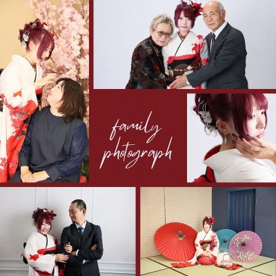 【成人】記念となる家族写真と撮影時間の思い出♡【三島市】