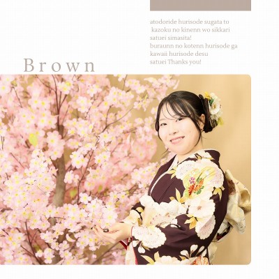 【成人】後撮りで振袖姿と家族との記念をしっかり撮影！【沼津市】